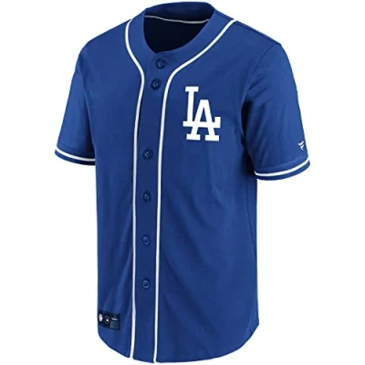 Image of Fanatics Iconic Supporters Mesh Jersey Shirt Los Angeles Dodgers S