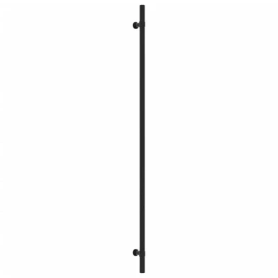 Image of vidaXL Cabinet Handles 20 pcs Black 480 mm Stainless Steel