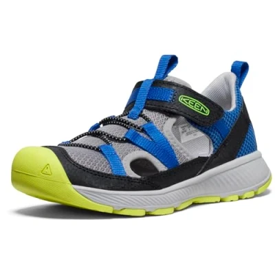 Image of KEEN Motozoa Sandal, Classic Blue/Evening Primrose, 7 UK Child