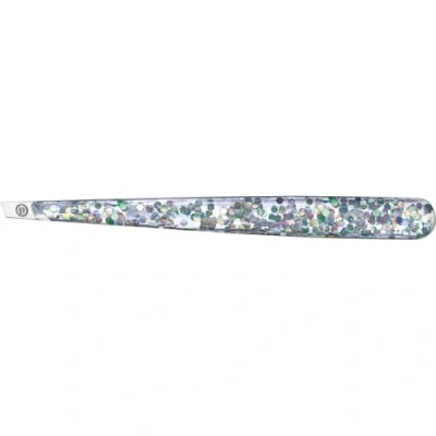 Image of Essence My Heart Beats Disco Glitter Tweezers, No. 01, Silver, Nanoparticles Free, Pack of 1