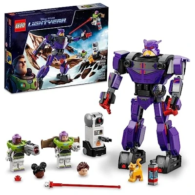 Image of LEGO Disney Pixar Lightyear Zurg Battle 76831 Building Toy Set (261 Pieces)