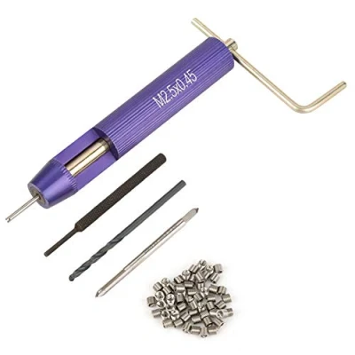 Image of 50pcs M2.5 x 2D Stainless Steel Helicoi Screw Thread Inserts Set Helicoil Repair Installation Kit