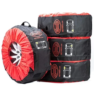 Image of Heyner Germany Wheel Tyre Storage Bags Covers Medium 14&quot; 18&quot; H735000