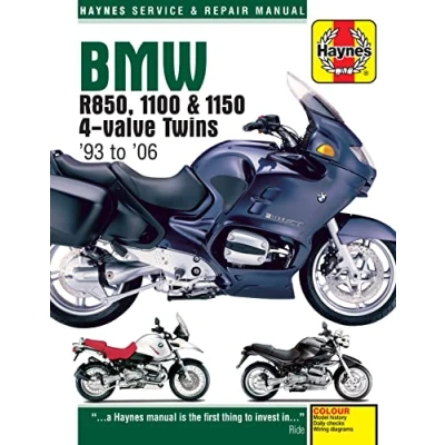 Image of BMW R850, 1100 &amp; 1150 4 valve Twins (93 06) Haynes Repair Manual