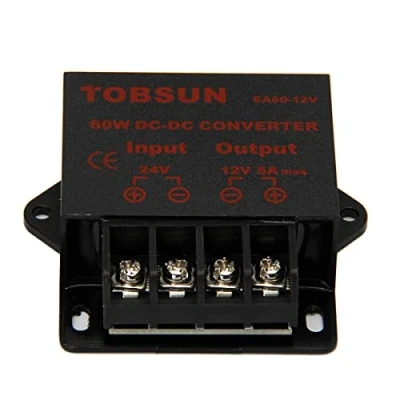 Image of HOMELYLIFE DC 24V to 12V 5A 60W Step Down Buck Converter Voltage Regulator Reducer Power Mini Module Transformer