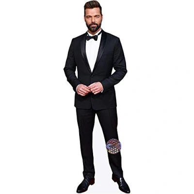 Image of Ricky Martin (Bow Tie) Mini Size Cutout
