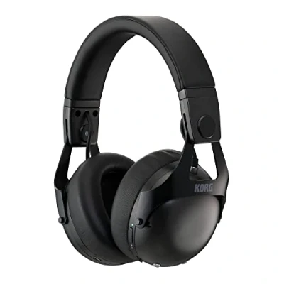 Image of Korg NC Q1 Smart Noise Cancelling DJ Headphones Black