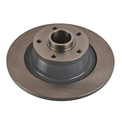 Image of 402023273R, 432020021R Brake disc FEBI BILSTEIN 108200 Rear Axle 290mm 11mm 5 Hole 114,3mm solid Oiled RENAULT: MEGANE 3 Coupe