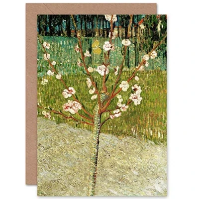Image of Artery8 Vincent Van Gogh Almond Tree In Blossom Fine Art Greeting Card Plus Envelope Blank Inside