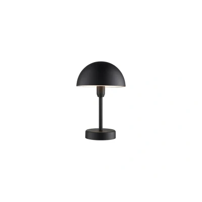 Image of Nordlux Ellen To Go rechargeable LED table lamp, aluminium, black
