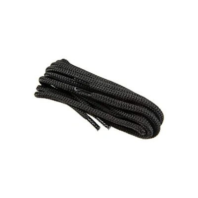 Image of Round Shoe Laces For Work Boots Shoes, Health And Safety Boots, By Worker Walker Pro, 1 Pair (91 black / 180 cm 71 inch)