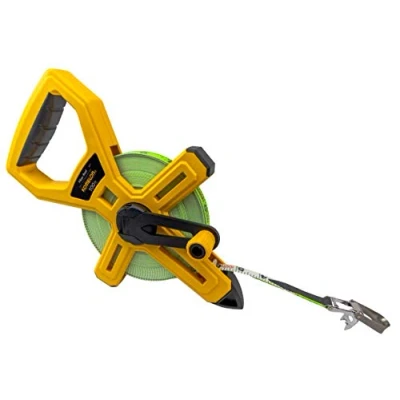 Image of Komelon 6611 Open Reel Fiberglass Tape Measure, 100 Feet