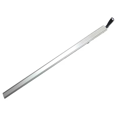 Image of Faithfull Aluminium Track Circular Saw Guide Rail Clamp 1250mm (50in), Silver