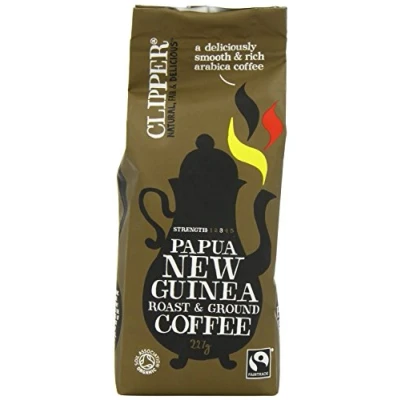 Image of Clipper Roast &amp; Ground Coffee Papua New Guinea 227g