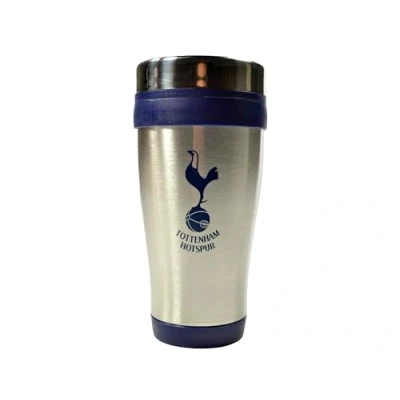 Image of Team Direct Executive Handleless Metallic Travel Mug (Tottenham Hotspur FC)