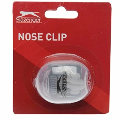 Image of Slazenger Unisex Nose Clip Casual Classic Lightweight Clear One Size