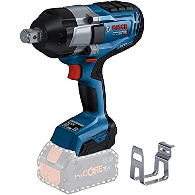 Image of Bosch Professional BITURBO GDS 18V 1050 H cordless impact wrench (1050 Nm tightening torque, 1,700 breakaway excl. rechargeable batteries and charger, in carton)