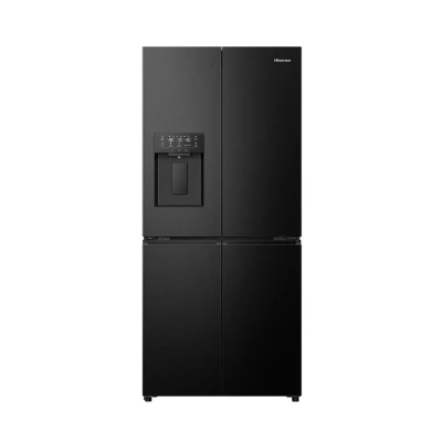 Image of Hisense PureFlat Slim RQ5P470SYFD Fridge Freezer Black, Black
