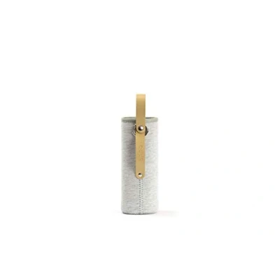 Image of LARQ Bottle Limited Edition Travel Sleeve with Easy Carry Leather Strap 25oz/32oz, Heather Grey