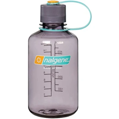 Image of Nalgene Unisex&#039;s NM Water Bottle, Aubergine, 16oz/0.5 Litre