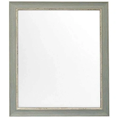 Image of FRAMES BY POST Distressed Blue Picture Photo Frame 50 x 70 cm (Plastic Glass)