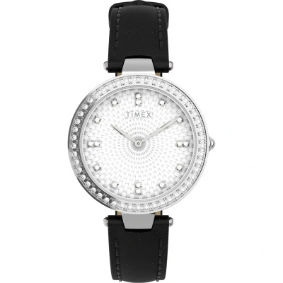 Image of Timex Men Analogue Quartz Watch with Leather Strap TW2V45200