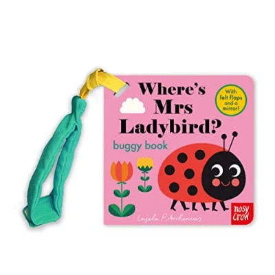 Image of Where&#039;s Mrs Ladybird? Buggy Book (Felt Flaps)