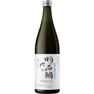 Image of Akashi Tai Tokubetsu Honjozo Genshu Sake, 72 cl