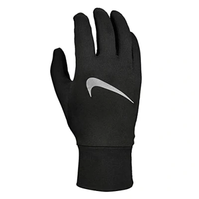Image of Nike Performance Womens Accelerate RUN Gloves Gloves, Women&#039;s, Size: Large, Black/silver