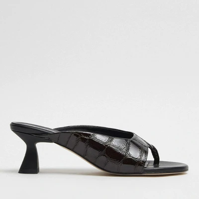 Image of E8 by Miista Women&#039;s Palmira Leather Heeled Mules UK 6