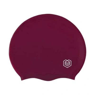 Image of SOUL Cap Large Swimming for Long Hair Designed Hair, Dreadlocks, Weaves, Extensions, Braids, Curls &amp; Afros Women Men Silicone (Burgundy, Medium)