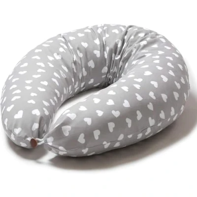 Image of Niimo XXL Pregnancy Pillow &amp; Nursing 2022 Double Platinum Winner, 100% Cotton Maternity Cover, Washable Breast Feeding Baby Pillow, Body Gifts