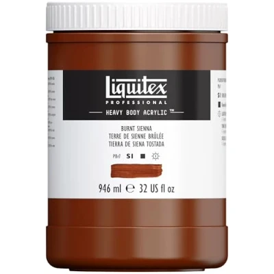 Image of Liquitex Acrylic Paint, Siena Gebrannt, 946 ml (Pack of 1)