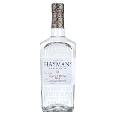 Image of Hayman&#039;s Royal Dock Gin, 70 cl, 57% ABV, Multi Gold Award Winning Family distilled since 1863, Made in London