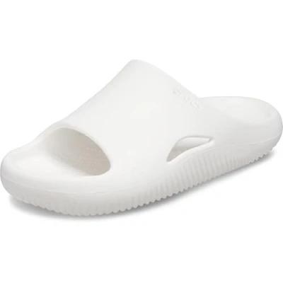 Image of Crocs Unisex Adult Mellow Recovery Slides, White, 7 UK Men / 8 Women