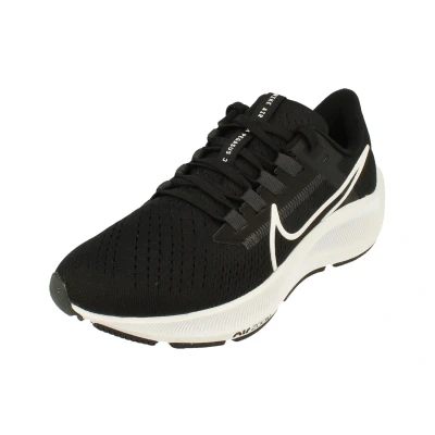 Image of Nike Women&#039;s Air Zoom Pegasus 38 Sneaker, Black/White Anthracite Volt, 6 UK
