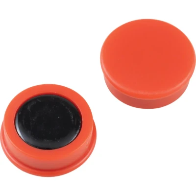 Image of Offis 20MM Whiteboard Magnets Red (Pack 10)