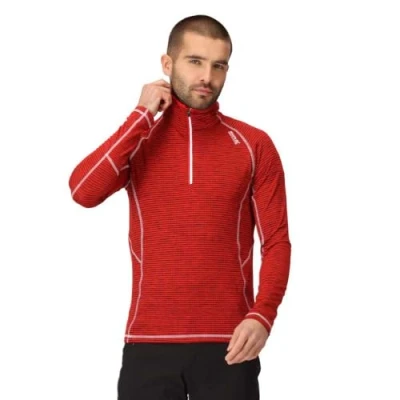 Image of Regatta Mens Yonder Quick Dry Moisture Wicking Half Zip Fleece Jacket