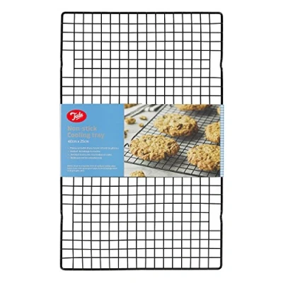 Image of Tala 10A21605 Cake Large Loaf Cooling Rack, Unknown, 40 x 25cm , Black