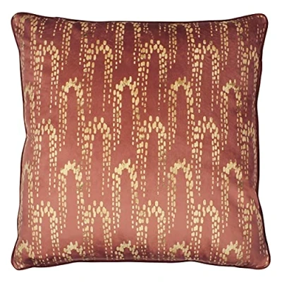 Image of furn. Wisteria Cushion Red Size 50 cm x