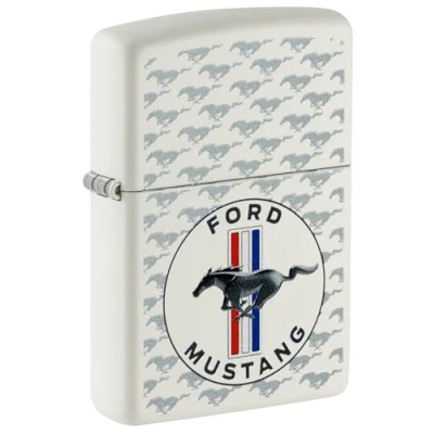 Image of ZIPPO Petrol Lighter 60006124 Ford Mustang Horse &amp; Ba
