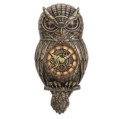 Image of Nemesis Now Chronology Wisdom Clock 34cm Bronze