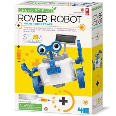 Image of 4M 403417 Green Science Rover Robot Solar Hybrid Power, Multi