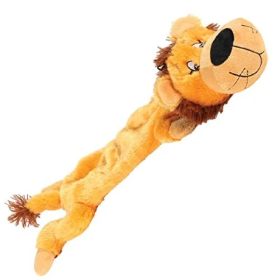 Image of happypet &quot;Mad About Pets&quot; Plush Lion Wild Crinkler Dog Toy