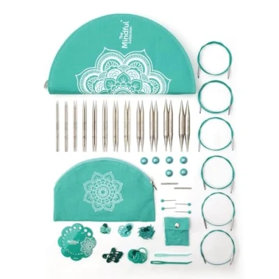 Image of KnitPro Inter. Lace Needle Set Gratitude 13cm 3 12.00mm 1pc, Blue