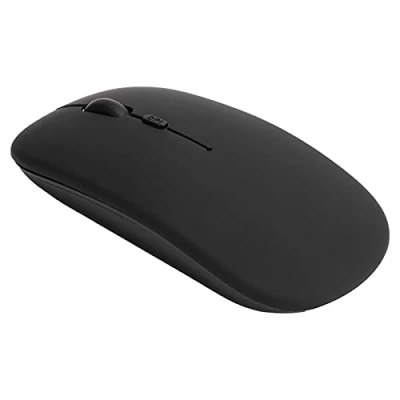 Image of ASHATA Slim Wireless Mouse, Bluetooth 5.0 Silent Ultra Thin Optical Portable Mini 800, 1200, 1600 Adjustable DPI, Cordless Mice for Laptop, PC, Tablet