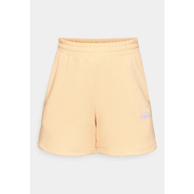 Image of Puma Small LOGO HIGH Waist Shorts Sports shorts, Women&#039;s, Size: XXL, Almost apricot