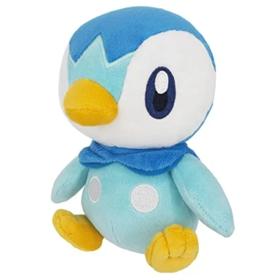 Image of Sanei Pokemon All Star Collection PP89 Piplup 6&quot; Stuffed Plush