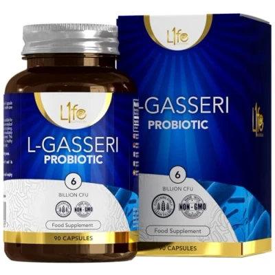 Image of LN Lactobacillus Gasseri 90 Probiotic Capsules High Strength 3 Billion CFU per Serving Non GMO, Gluten &amp; Allergen Free Made in The UK
