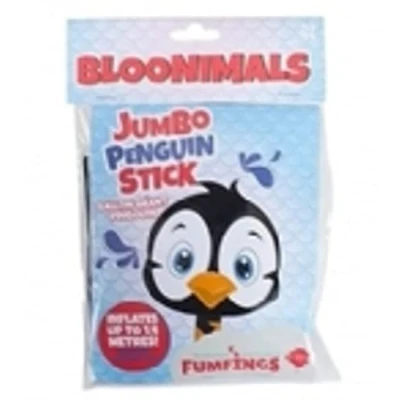 Image of Keycraft Fumfings Novelty 1.4m Bloonimals Inflatable Penguin Stick